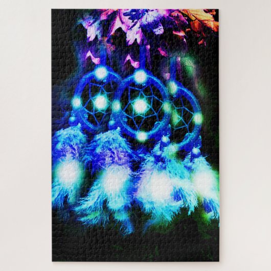 ドリームキャッチャー芸術 ジグソーパズル (縦)