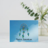 ドリームキャッチャー葉書 ポストカード (スタンド正面)