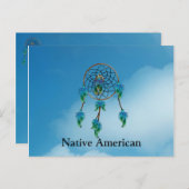 ドリームキャッチャー葉書 ポストカード (正面/裏面)