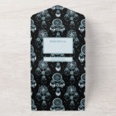 ドリームキャッチャー赤ちゃんシャワー男の子！ オールインワン招待状 (外側)