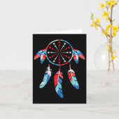 ドリームキャッチャー風鈴 7月4日 カード (黄色い花)