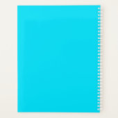 ドリームキャッチャー（ばちゃばちゃ）跳ねる パーソナライズされた プランナー手帳 (裏面)