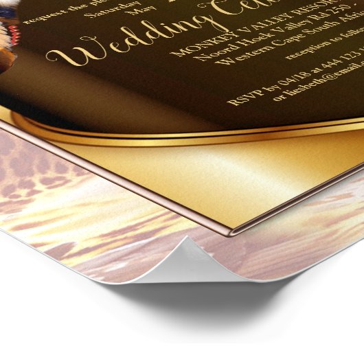 ドリームキャッチャー ウェディング アナウンスメント ポスター (角)