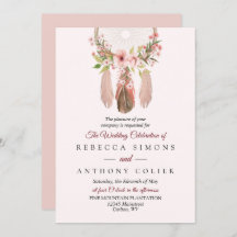 ドリームキャッチャー |カスタムウェディング招待状