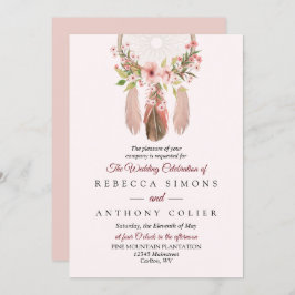 ドリームキャッチャー |カスタムウェディング招待状 招待状