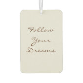 ドリームキャッチャー カーエアーフレッシュナー (裏面)