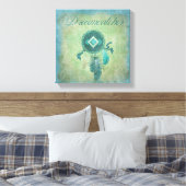 ドリームキャッチャー キャンバスプリント (インサイチュ (寝室))