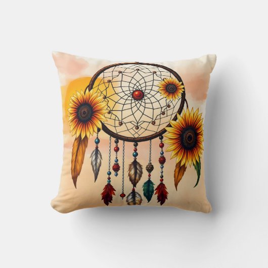ドリームキャッチャー クッション (正面)