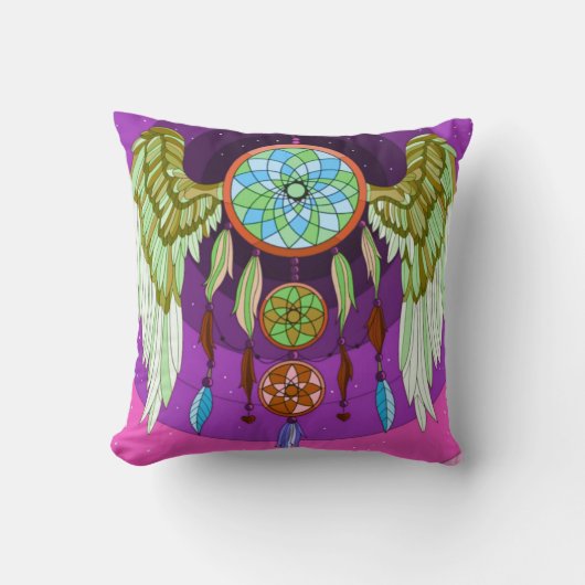 ドリームキャッチャー クッション (正面)