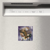 ドリームキャッチャー – スピリットイーグルズアートマグネット マグネット (インサイチュ (食洗機))