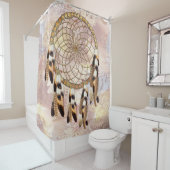 ドリームキャッチャー バスルーム シャワーカーテン (インサイチュ)