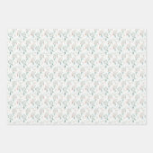 ドリームキャッチャー&フェザーズパステル ラッピングペーパーシート (正面3)