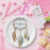 ドリームキャッチャー ペーパープレート (パーティー)