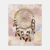 ドリームキャッチャー ホームデコレーション フリースブランケット (正面)