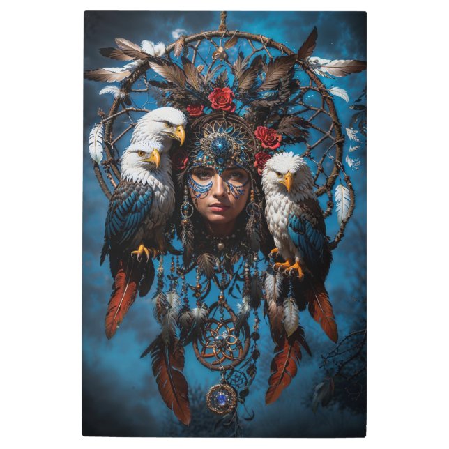 ドリームキャッチャー メタルプリント (正面)