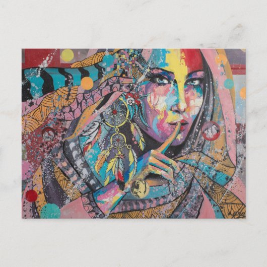 ドリームキャッチャーPostCard ポストカード (正面)