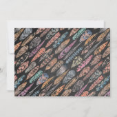 ドリームキャッチャーWild Oneフォト誕生日招待状 招待状 (裏面)