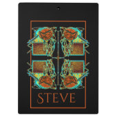 ドリームキャッパーソナライズされたチ クリップボード (裏面)