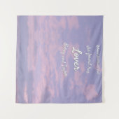 ドリームクラウズラバーテーマタペストリー タペストリー (正面(横))