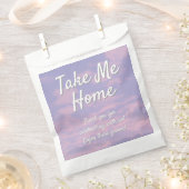 ドリームクラウズラバーテーマ フェイバーバッグ (クリップ留めされた状態)