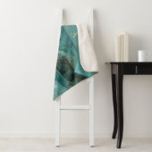 ドリームグリーンシェルパ毛布「ザ・ムーン」ミュシャ シェルパブランケット (インサイチュ)