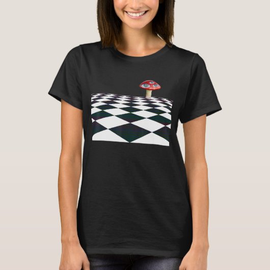 ドリームコアウェイルドコア服の美的キノコChe Tシャツ (正面)
