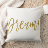 ドリームゴールドフェイクフォイルピロー クッション (ブランケット)