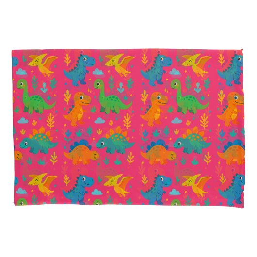 ドリームサウルス枕ローケース 枕カバー (正面)