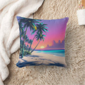 ドリームサンセットビーチ クッション (ブランケット)