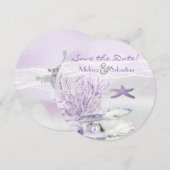 ドリームショアビーチオーキッドウェディングザデイト セーブザデート (正面/裏面)