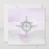 ドリームショアビーチオーキッドウェディングザデイト セーブザデート (裏面)