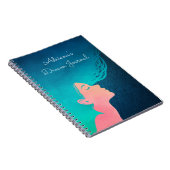 ドリームジャパーソナライズされたーナル ノートブック (右側)