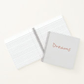 ドリームジャーナル –  ノートブック (内部)