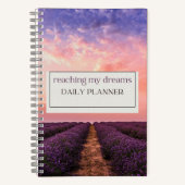 ドリームジャ書ーナル – ビジョンを明確にする ノートブック (正面)