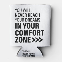 ドリームスやる気を起こさせる引用文アートドリームズファクショナル引用文 缶クーラー