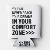 ドリームスやる気を起こさせる引用文アートドリームズファクショナル引用文 缶クーラー (裏面)