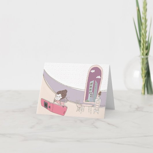 ドリームスケッお洒落プ引用文6グリーティングカード カード (正面)