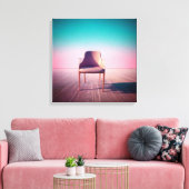 ドリームスケープのエレガンスコンテンポラリー:グラディエンの椅子 キャンバスプリント (インサイチュ (リビング))
