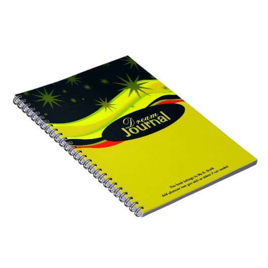 ドリームスケープジャーナルカスタムノートブック ノートブック (右側)