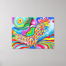 「ドリームスケープ・バード」シュールカラフル