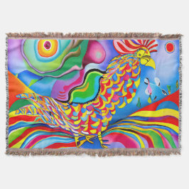 「ドリームスケープ・バード」。超現実的な抽象芸術の球菌 スローブランケット