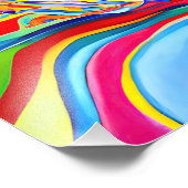 「ドリームスケープ・バード」。超現実的な抽象芸術の球菌 フォトプリント            (角)