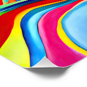 「ドリームスケープ・バード」。超現実的な抽象芸術の球菌 ポスター (コーナー)