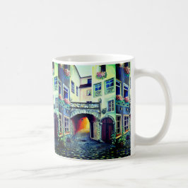 ドリームスケープLuxembourg bohemian city コーヒーマグカップ