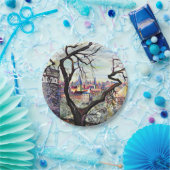 ドリームスケープLuxembourg bohemian city ペーパープレート (パーティー)