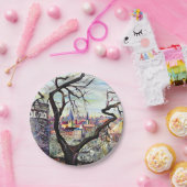 ドリームスケープLuxembourg bohemian city ペーパープレート (パーティー)