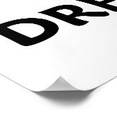 ドリームスタティスティックス(ベルカーブの姿勢) ポスター (角)