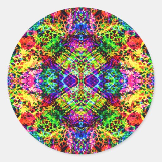 ドリームステッ数々のカー ラウンドシール (正面)