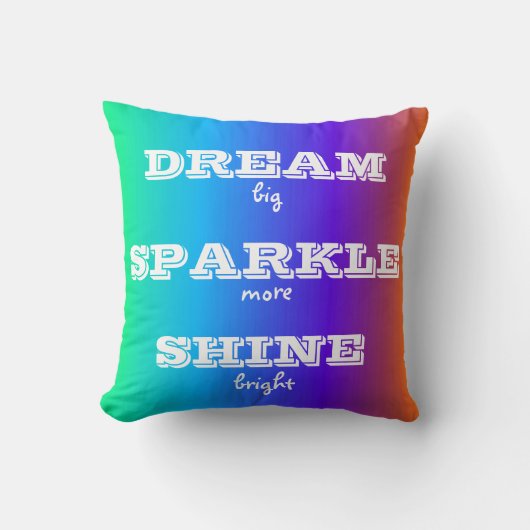 ドリームスパークルシャイン装飾用クッション クッション (正面)