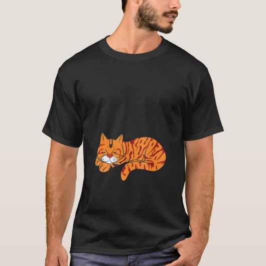 ドリームスリープスヌーズライトベンガルキャットスリープ Tシャツ (正面)